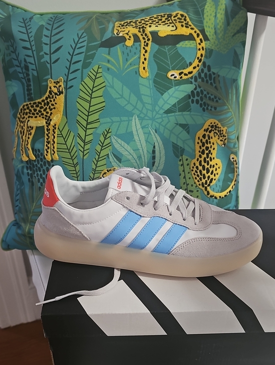 adidas Shoes - Homebarreda decode white blue orange fabric sneakers Listed As 7 Runs Like 8